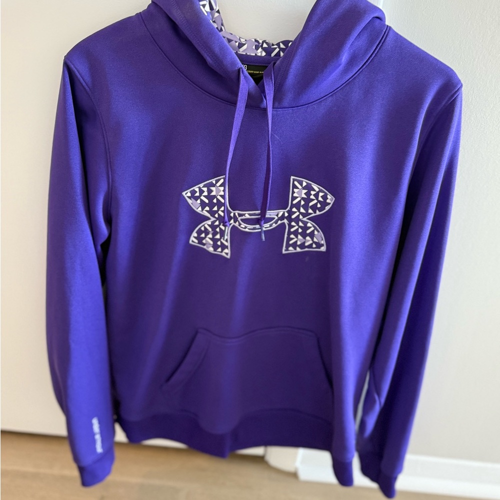 Under Armour Purple Geometric Hoodie